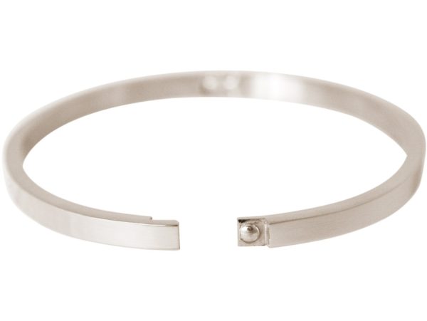 Gemshine - Damen - Armband - Armreif - Smile - Love - Dream - WISHES - Silber - 4 mm - Image 4
