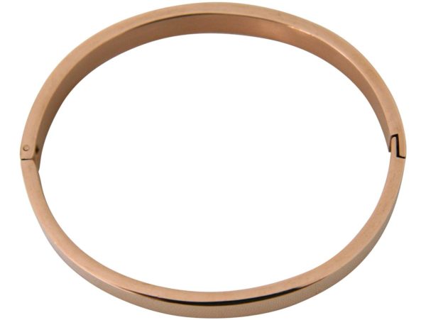Gemshine - Damen - Armband - Armreif - You make my heart Smile - WISHES - Rose Gold - 8 mm - Image 3