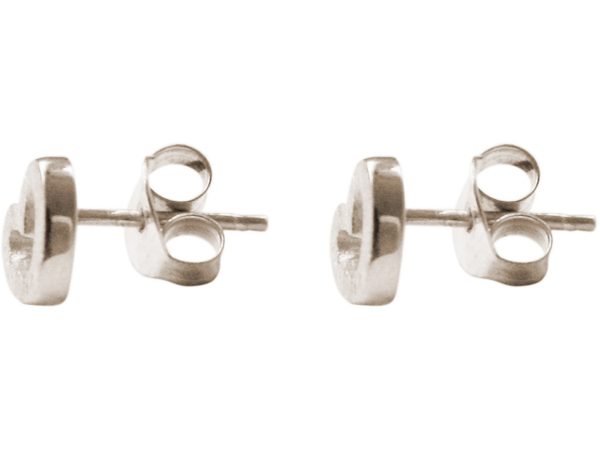 Gemshine - Damen - Herz - Ohrringe - Ohrstecker - 925 Silber - 7mm - Image 3