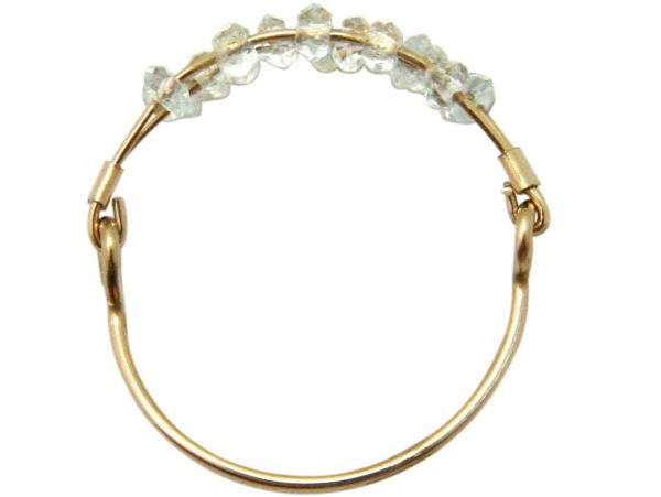 Gemshine - Damen - Ring - Vergoldet - Aquamarin - Blau, Ringgröße:58 (18.5) - Image 4