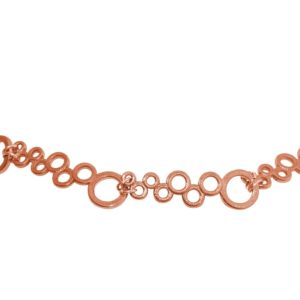 GEMSHINE Damenhalskette Choker in Silber oder rose vergoldet mit längenverstellbares schwarzes Samtband. Made in München / Germany. Qualitätsvoller Schmuck im edlen Etui., Metall Farbe:Silber rose vergoldet