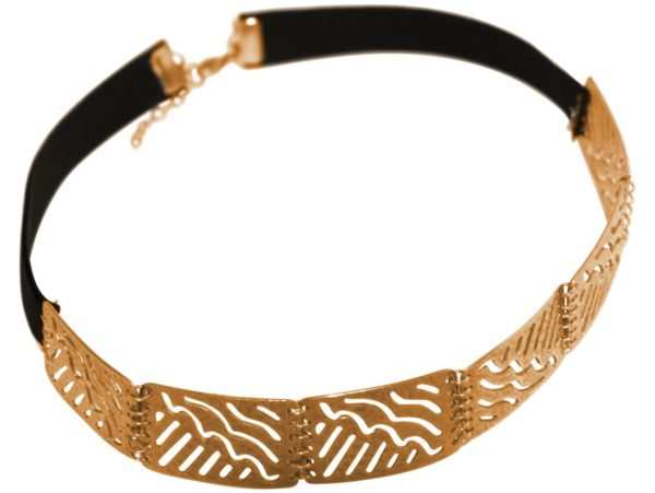GEMSHINE Damenhalskette Choker in Silber, vergoldet oder rose. Längenverstellbares schwarzes Samtband. Made in München / Germany. Qualitätsvoller Schmuck im edlen Etui. - Image 3