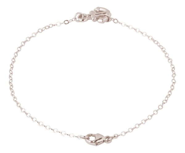GEMSHINE Maritim Nautics Armband. Armkette mit Anker aus 925 Silber, hochwertig vergoldet oder rose im Navy Stil - Made in Madrid, Spanien, Metall Farbe:Silber - Image 3