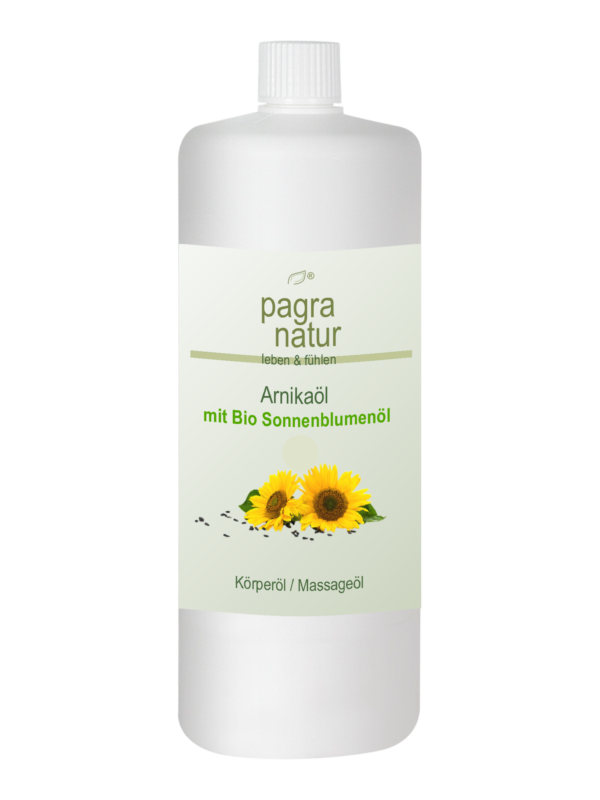 pagra natur Arnikaöl auf Bio-Sonnenblumenölbasis 1 l