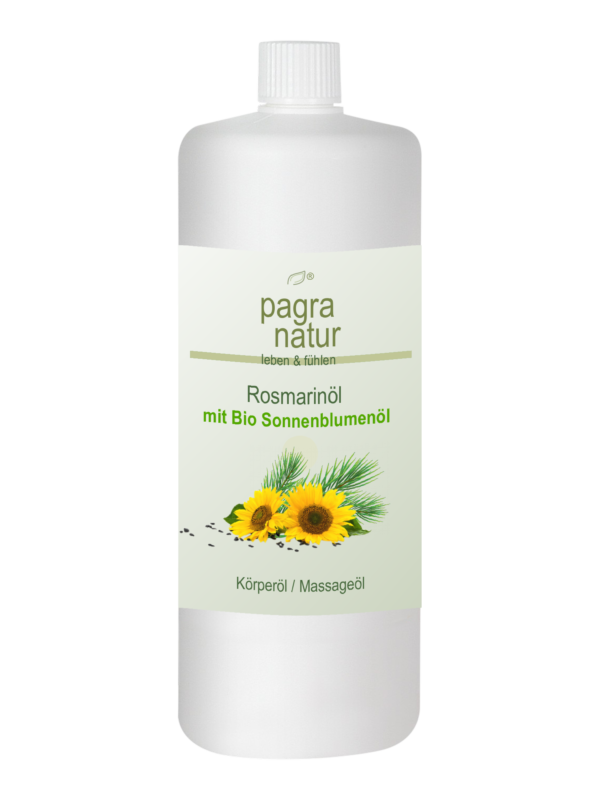pagra natur Rosmarinöl Bio-Sonnenblumenölbasis 250 ml