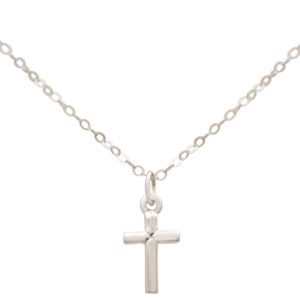 Gemshine  - Unisex - Anhänger - 925 Sterling Silber - Kreuz - 45 cm