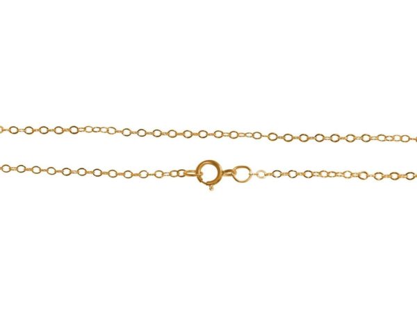 GEMSHINE 14k 585 Gold Halskette. 1,5 mm Ankerkette im klassischen Design mit Längen von 40 bis 76 cm, Ketten Länge:51 - Image 4