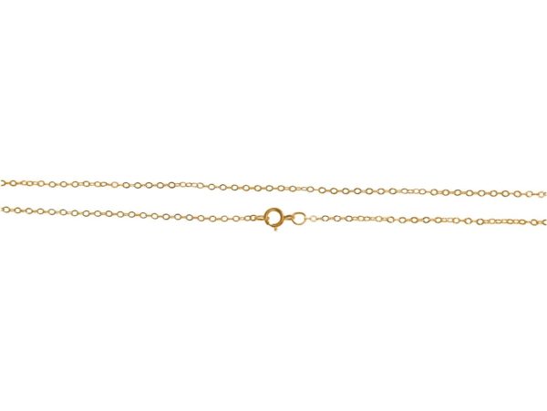 GEMSHINE 14k 585 Gold Halskette. 1,5 mm Ankerkette im klassischen Design mit Längen von 40 bis 76 cm, Ketten Länge:51 - Image 4