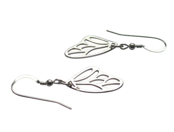 Gemshine - Damen - Ohrringe - Schmetterling - Flügel - WINGS - 925 Silber –- 3 cm - Image 5